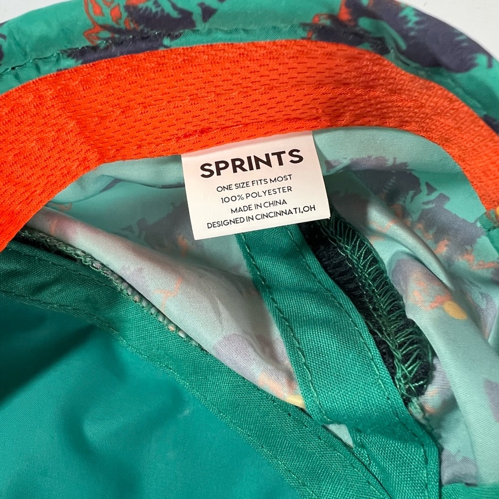 Sprints Bigfoot Running Hat Cap Sasquatch Mountain Forest Print Adjustable OS - Picture 8 of 8